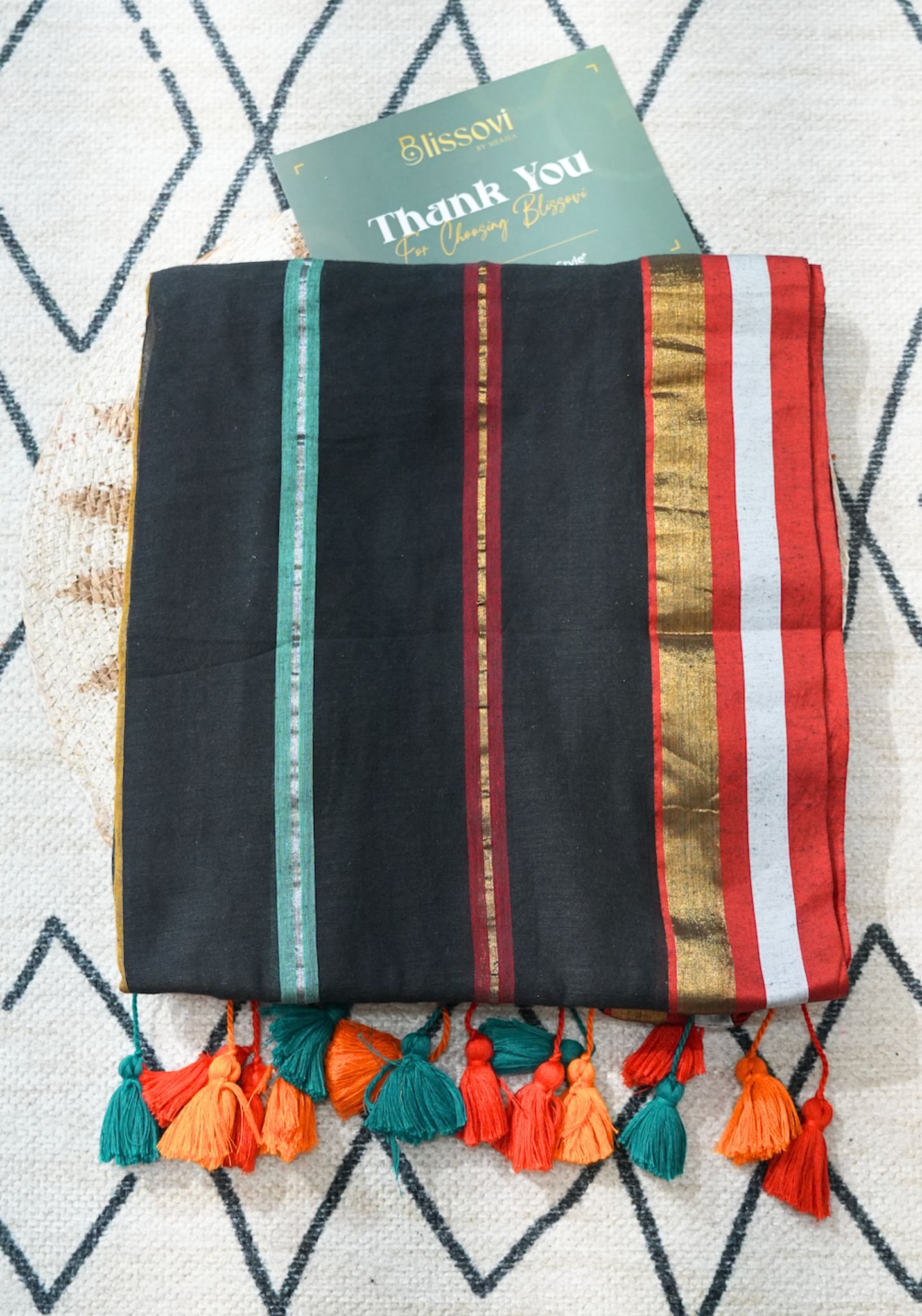 Meghana Mulmul Cotton Saree